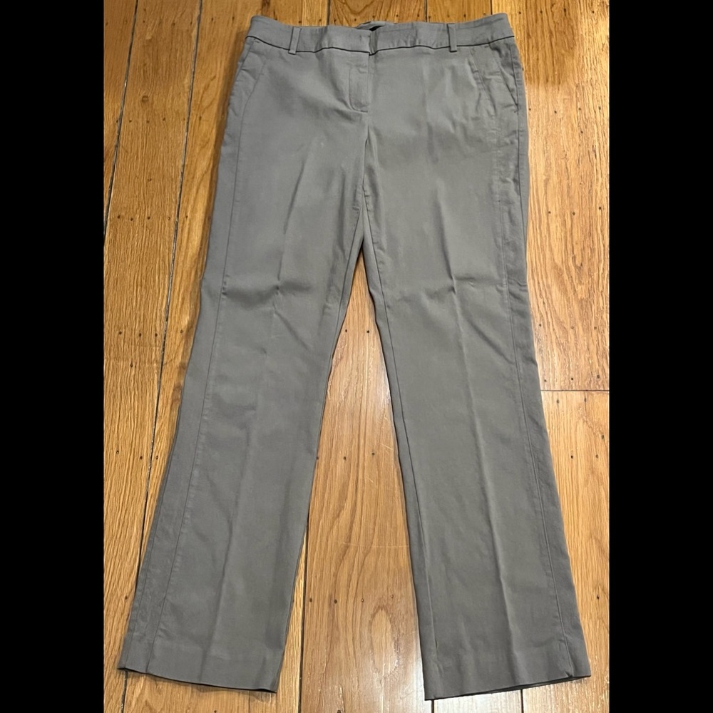 Style & Co Stretch Petite Women's P12 Flat Front Camel Casual/Dress Pants Slacks